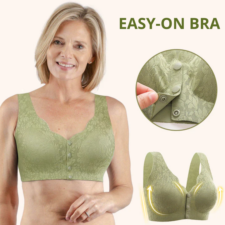 NADYA | Bekväm bh med frontknäppning 2+1 GRATIS