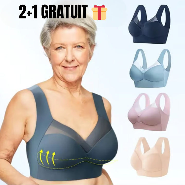 LINDA | 3-pack sömlösa och bekväma BH:ar – 2+1 GRATIS