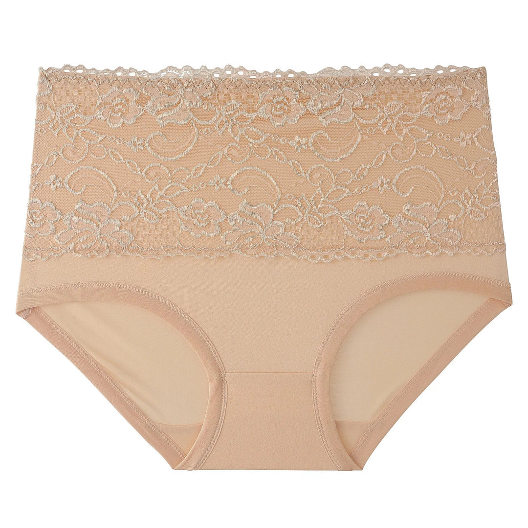 SUZIE | Set med 4 handbroderade, formande och slankande trosor