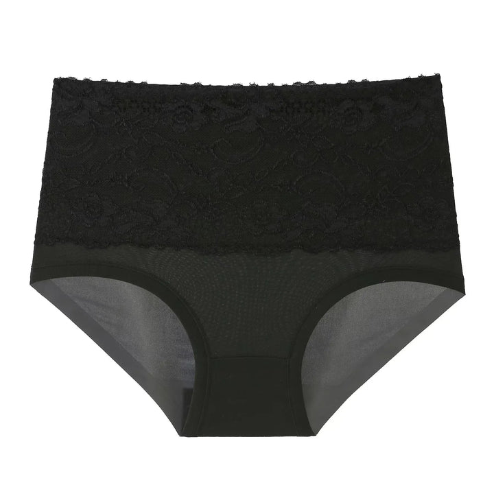 SUZIE | Set med 4 handbroderade, formande och slankande trosor