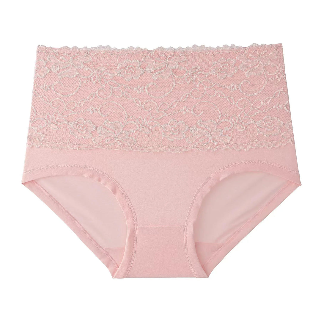 SUZIE | Set med 4 handbroderade, formande och slankande trosor