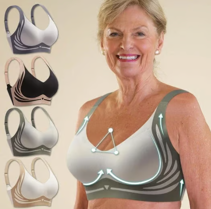 NICOLE™ | 3-pack bekväma bygellösa bh:ar – 2+1 GRATIS