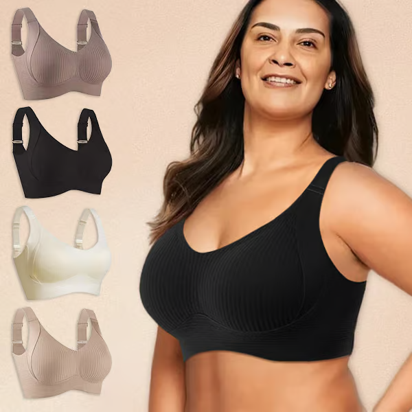 "CELINE | 3-pack bekväma bygellösa bh:ar 2+1 GRATIS"