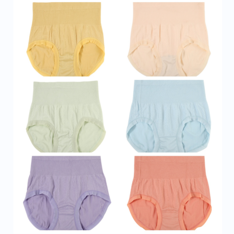 JENNY | 6-pack högmidjade formande trosor – magstöd och figurkontroll