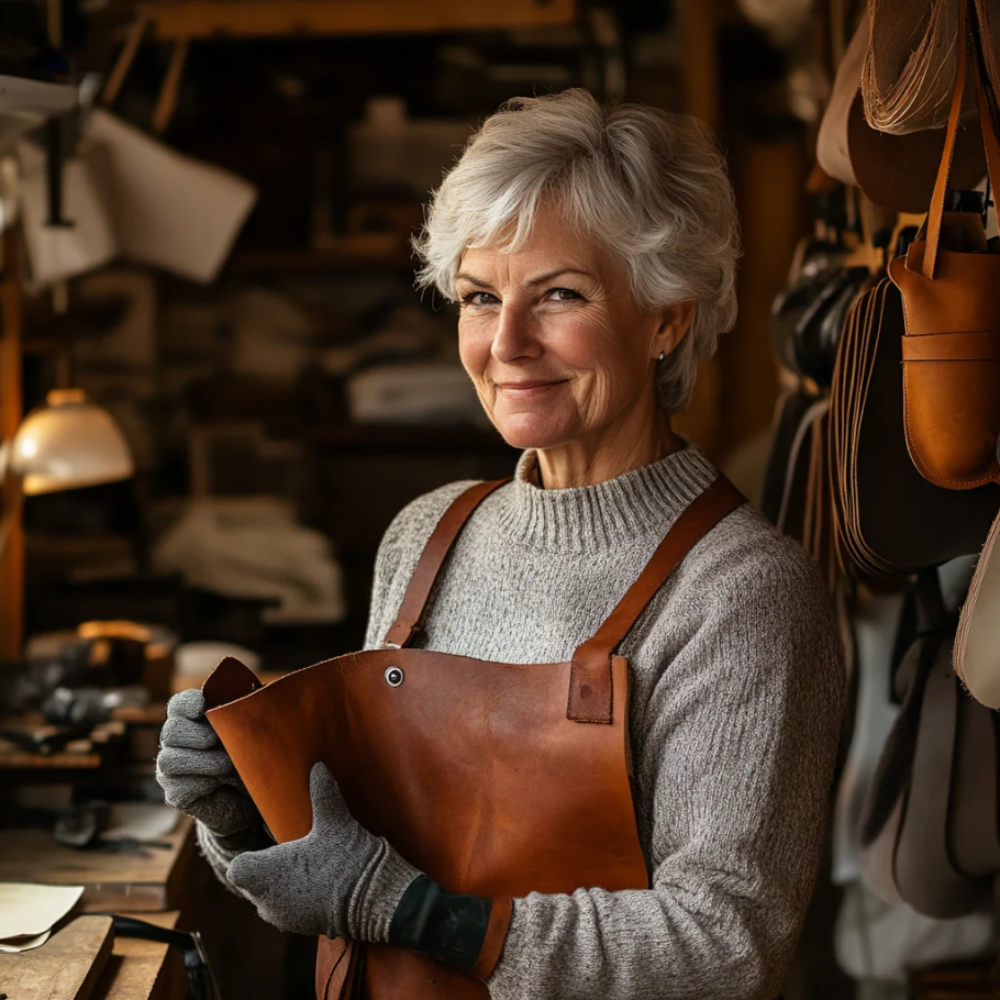 Mila | Vintage-inspirert veske med klaffelukking