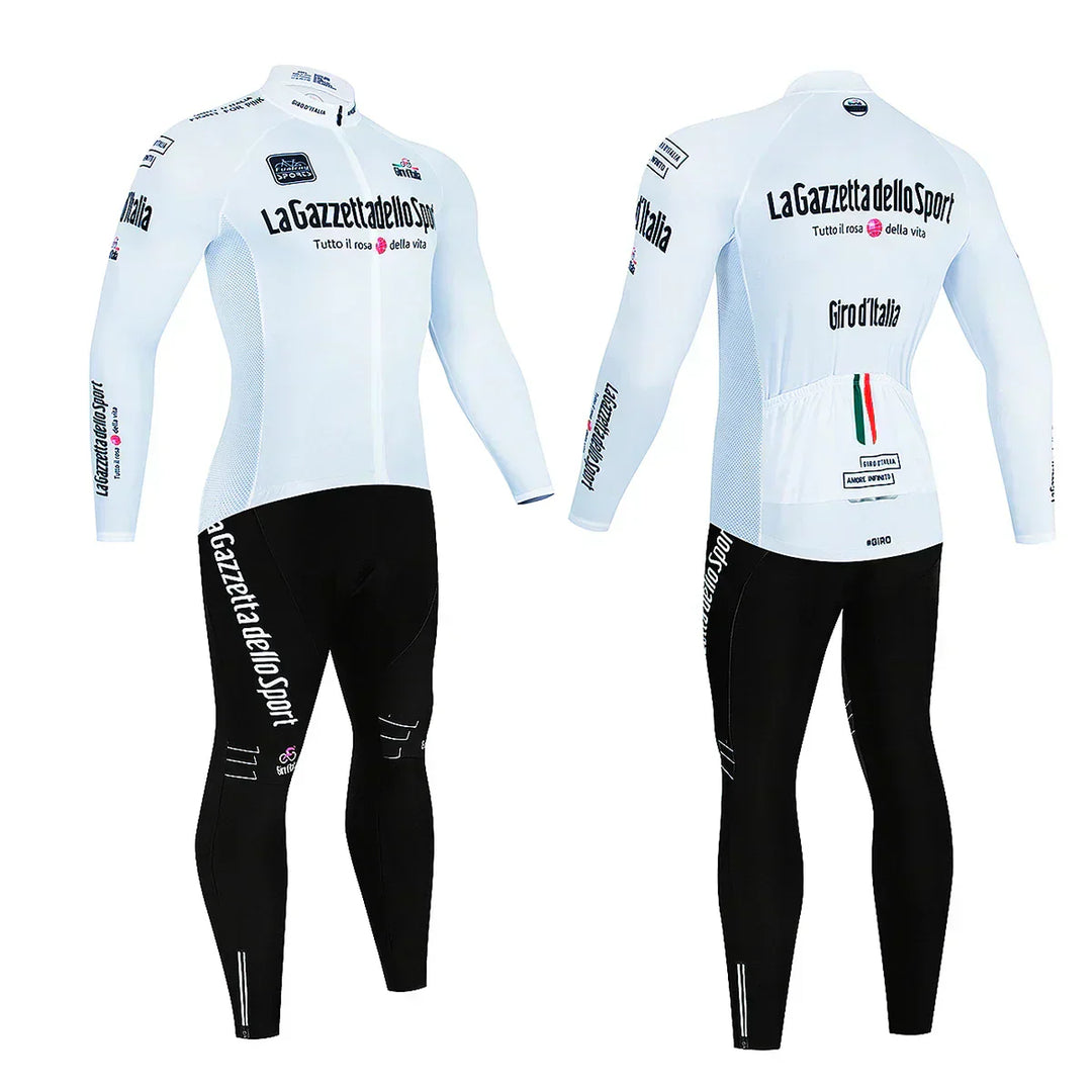 Giro d'Italia - Långärmad professionell cykelutrustning